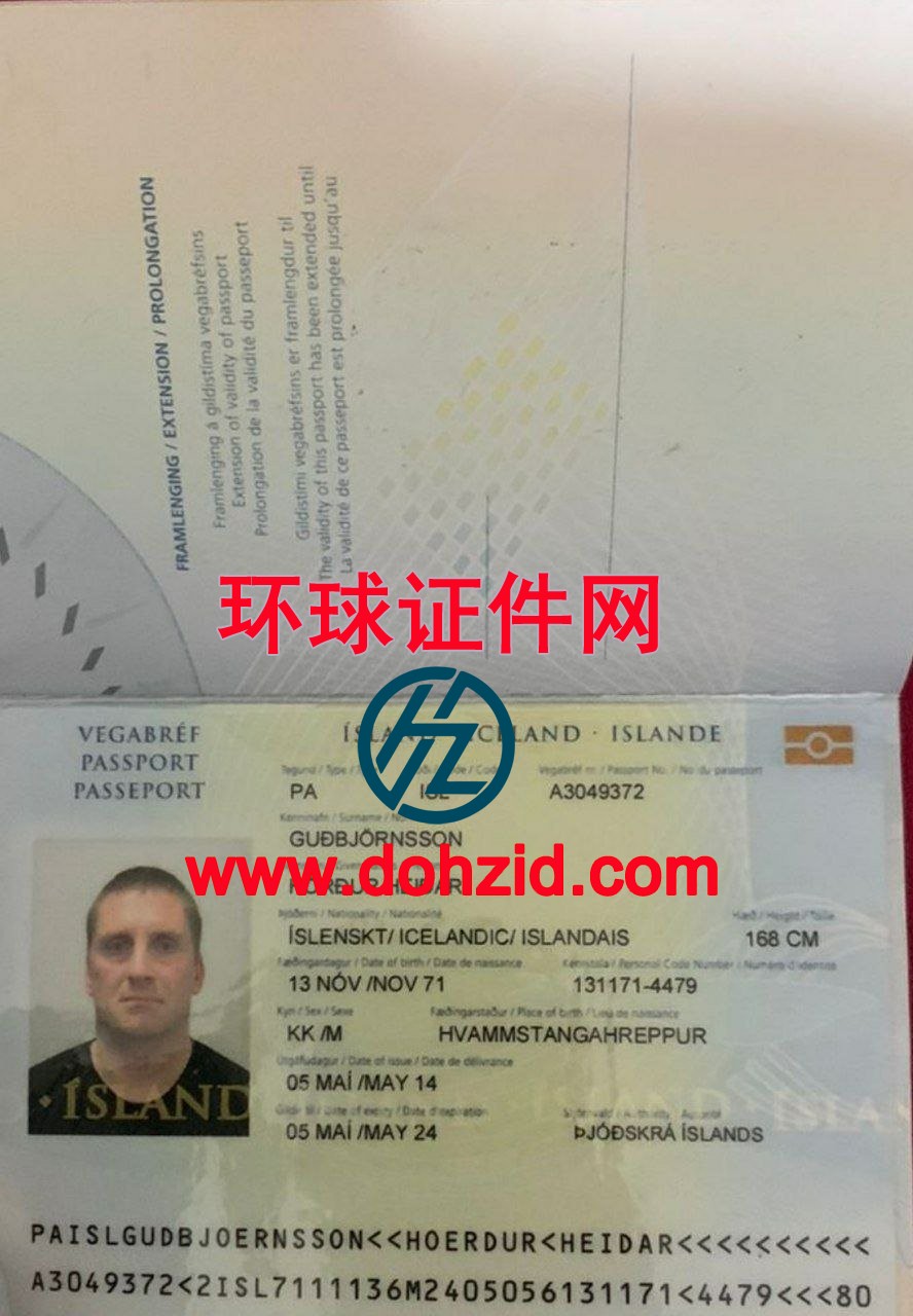 冰岛护照