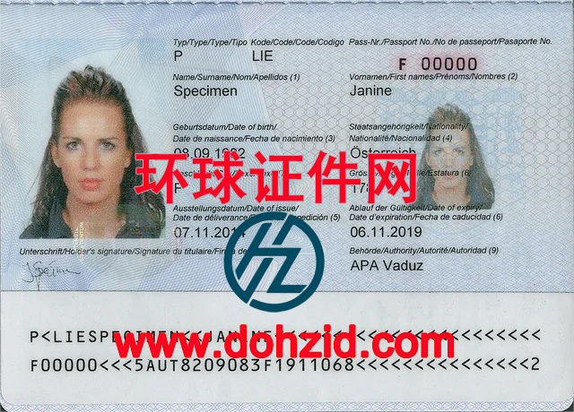 列支敦士登护照