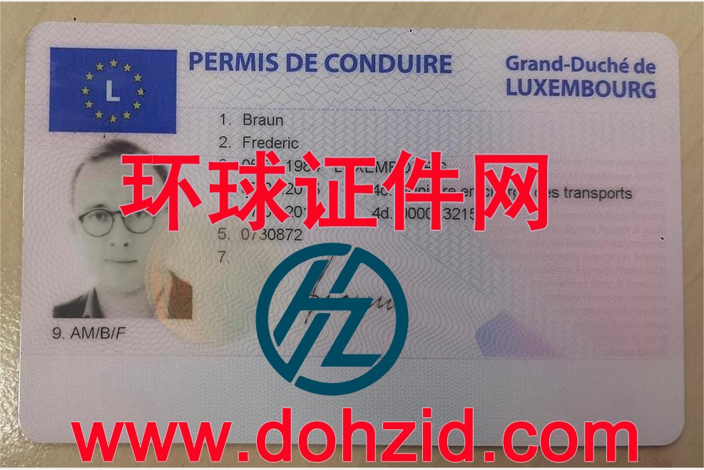 卢森堡驾驶证