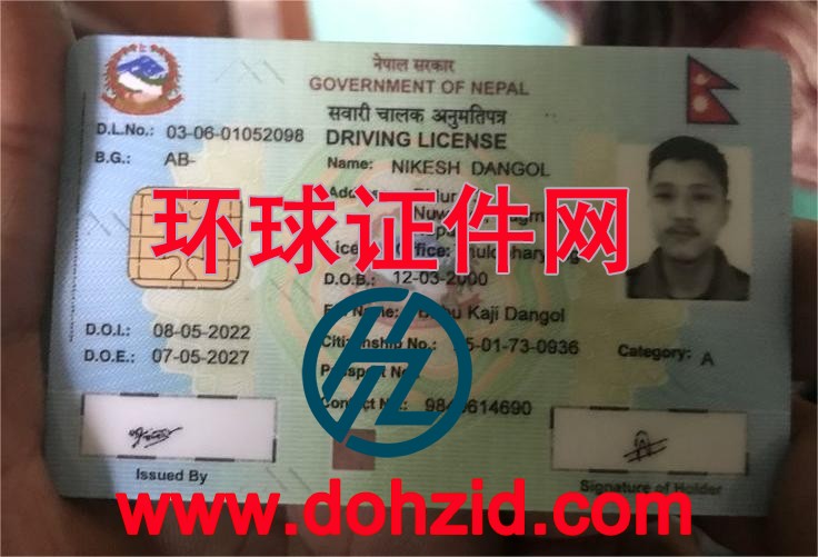 尼泊尔驾驶证 尼泊尔驾驶证