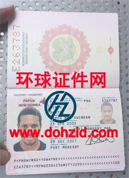 巴布亚新几内亚护照
