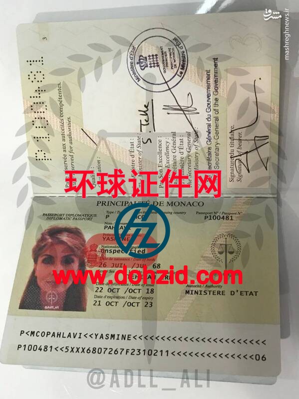 摩纳哥护照