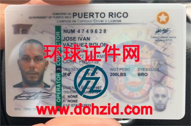 波多黎各驾驶证