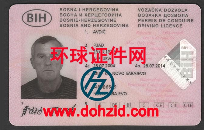 波黑驾驶证