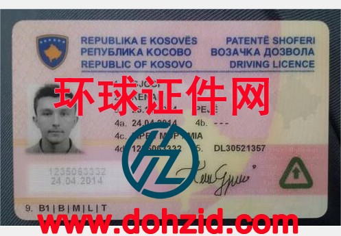 科索沃驾驶证