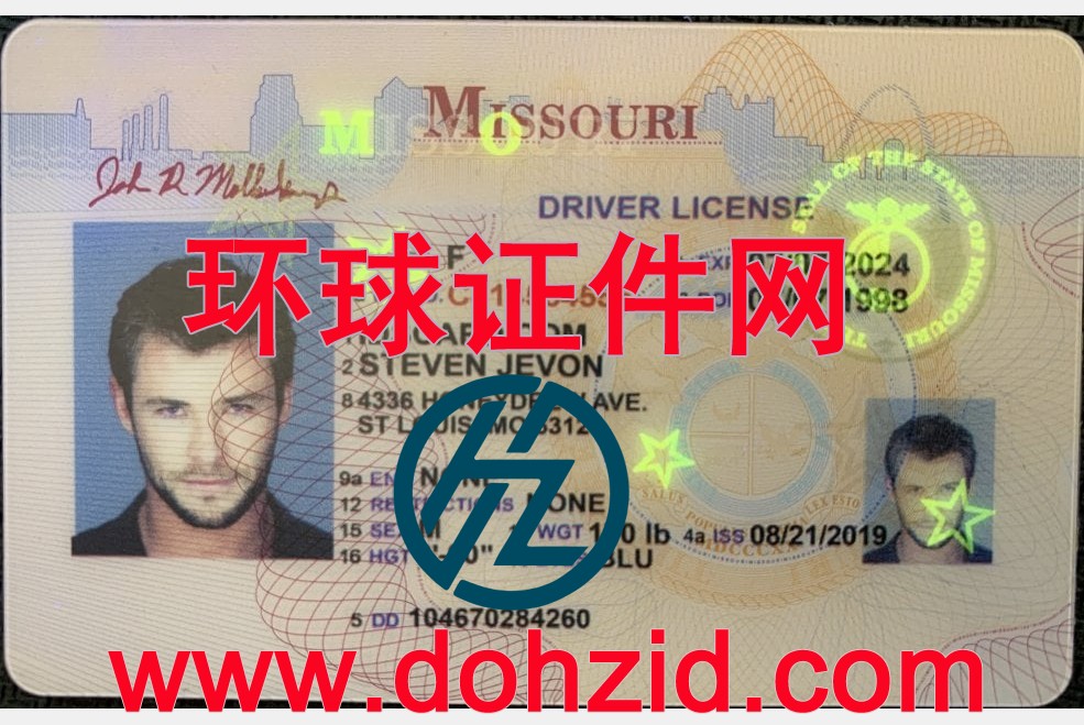 美国密苏里州驾驶证