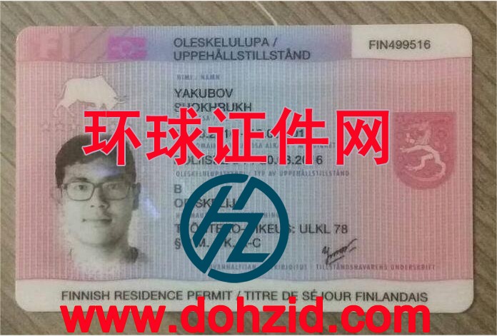 芬兰居留证(许可)